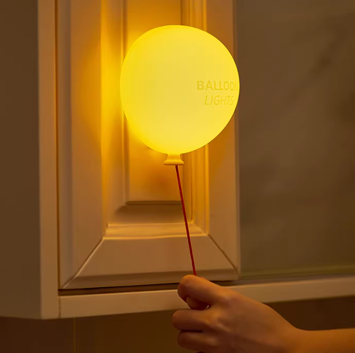 Myk Glød Ballon Nattlampe