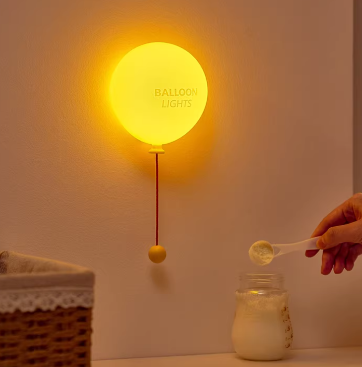 Soft Glow Ballong Nattlampe | Skanto