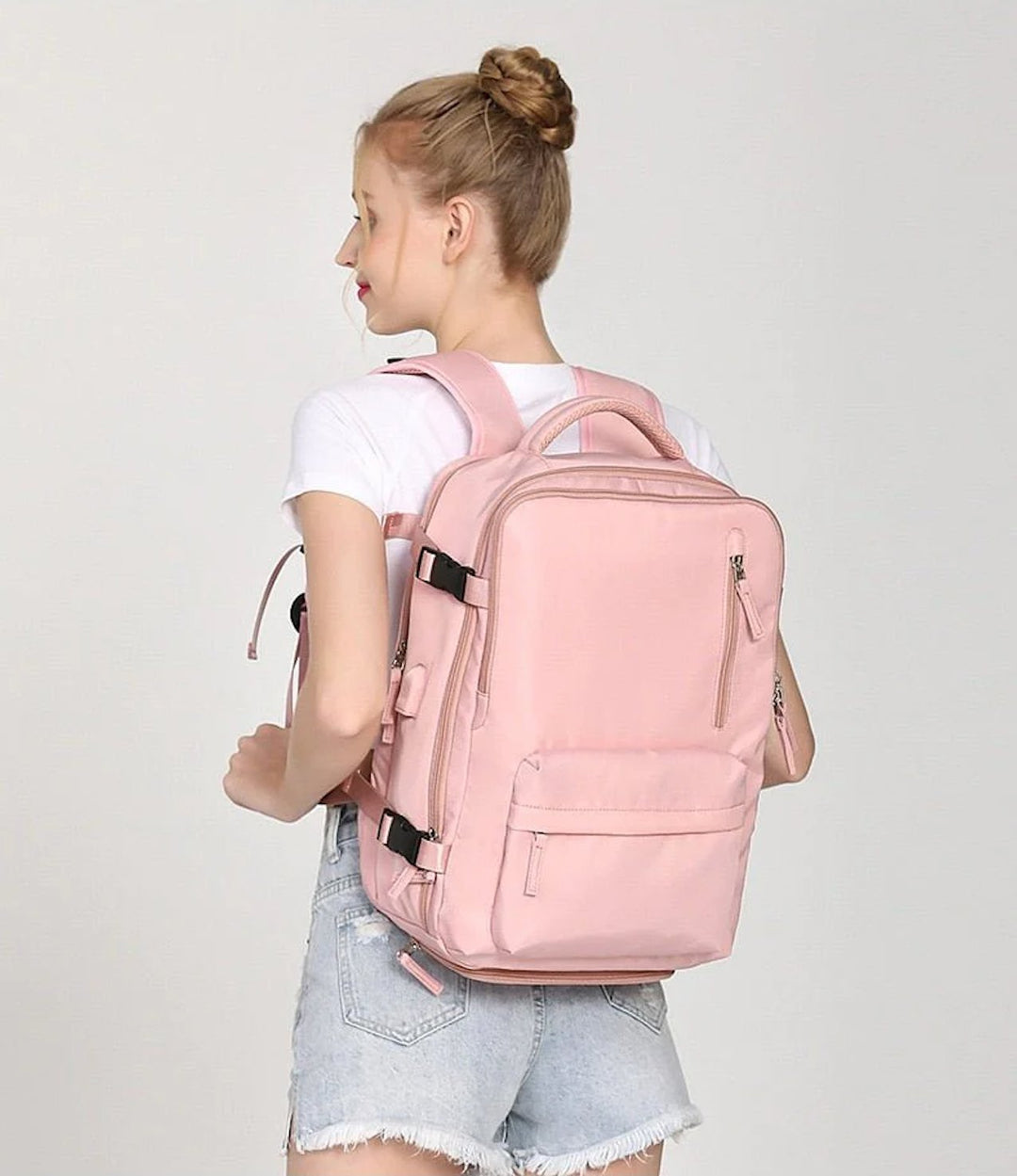 Skanto | UrbanPeak Romslig og Allsidig Ryggsekk for Skole, Arbeid & Reise – Vanntett & Sikret Design