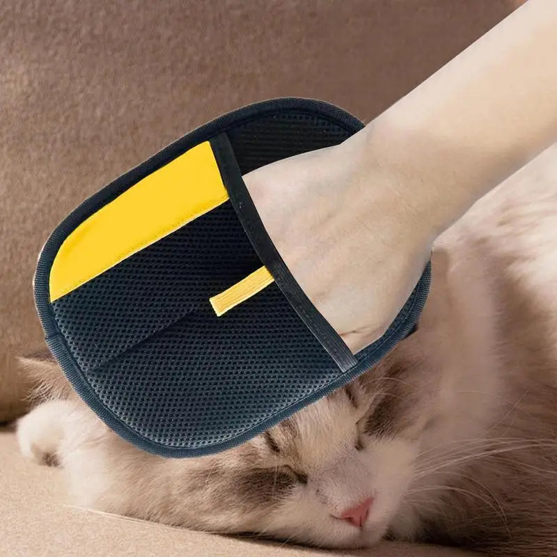 PurrBrush Frisørhanske – Hårfri Kæledyrpleje og Massage Øjeblik | Skanto