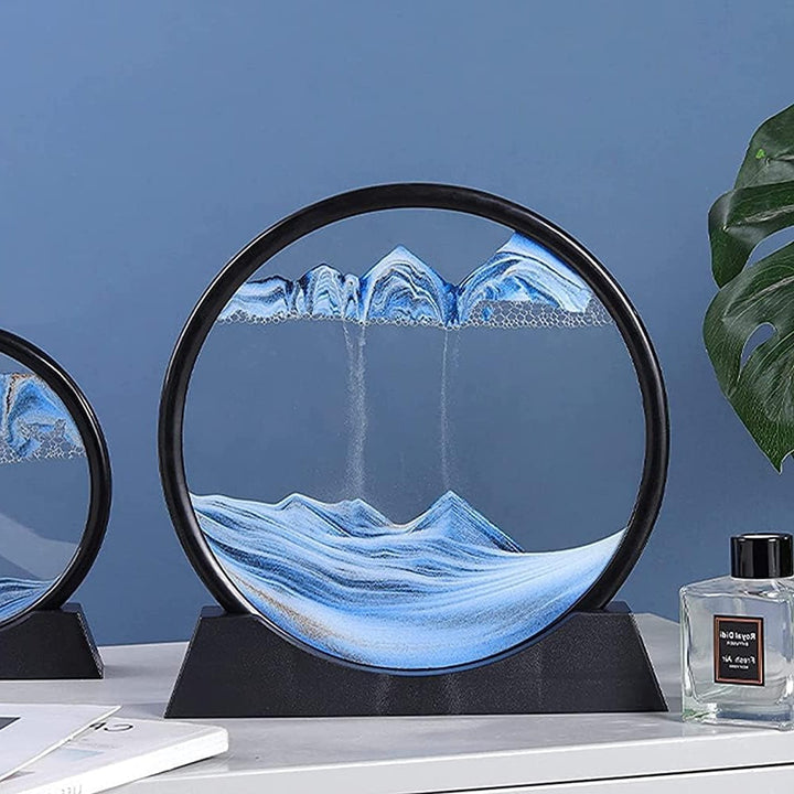 Beveget sandkunstskulptur