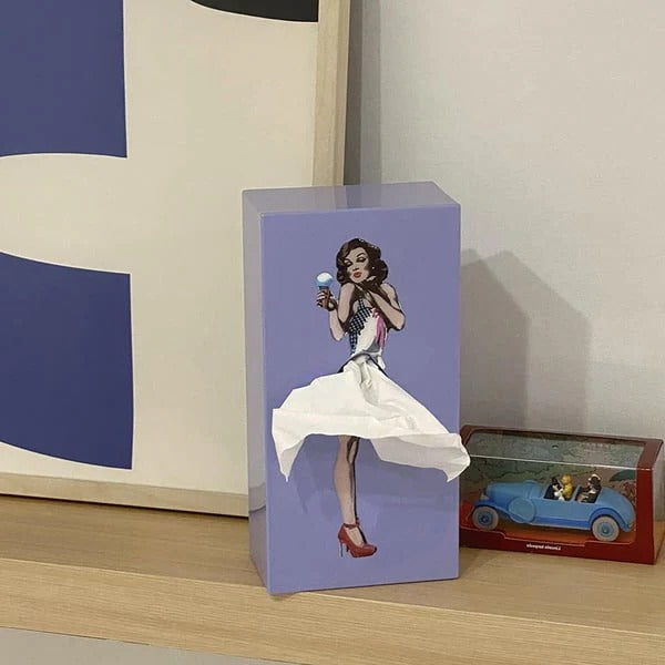 Skanto | Flying Skirt Tissue Box