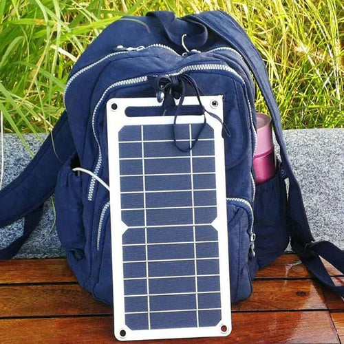 Skanto | Vanntett solpanel med bærbar USB-batteri