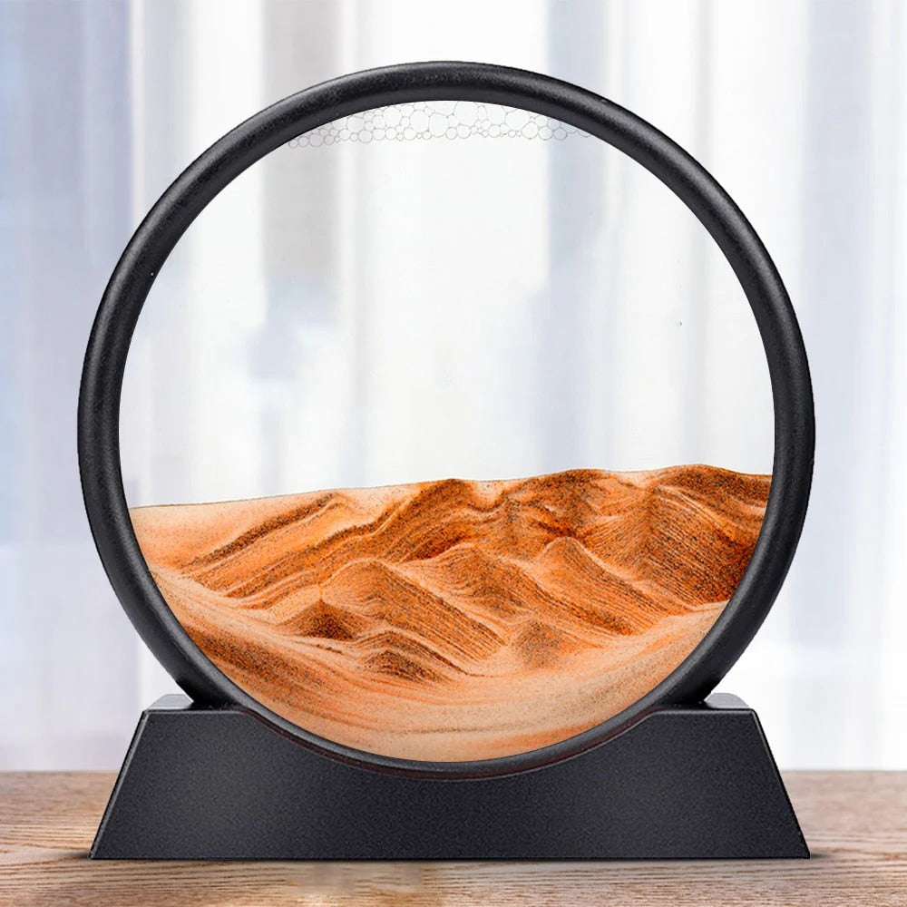 Beveget sandkunstskulptur