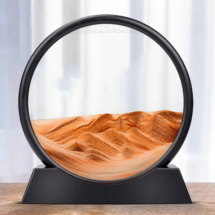 Beveget sandkunstskulptur