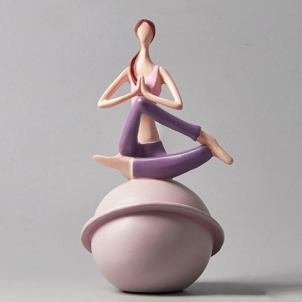Skanto | Yoga Dame Figurine Skulptur
