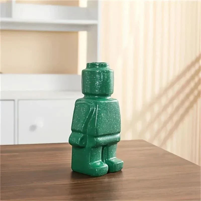 Skanto | Lego-inspirert keramisk dekorativ vase
