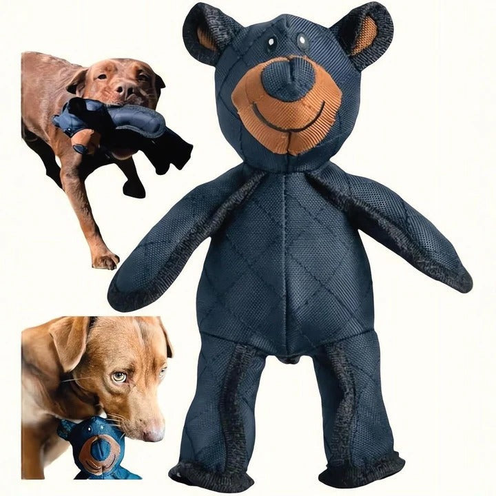 Skanto | Robust, Holdbar Plush Hund Bjørn