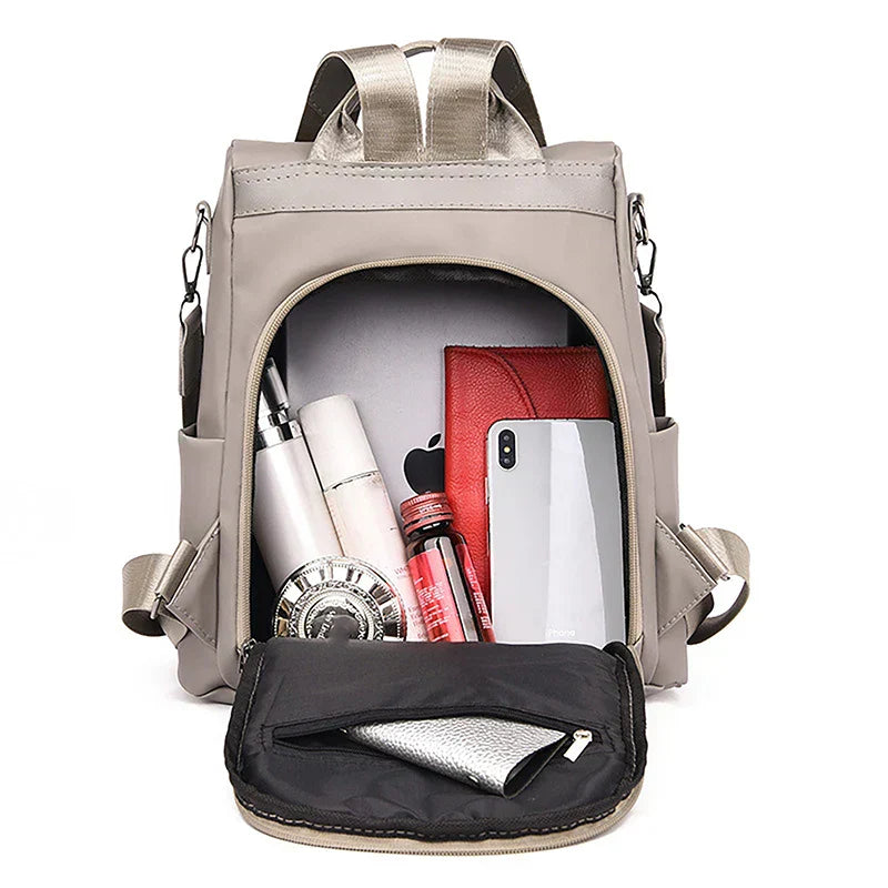 SafeStyle Ryggsekk – Stilfull Ant tyveri Bag for Kvinner Skanto