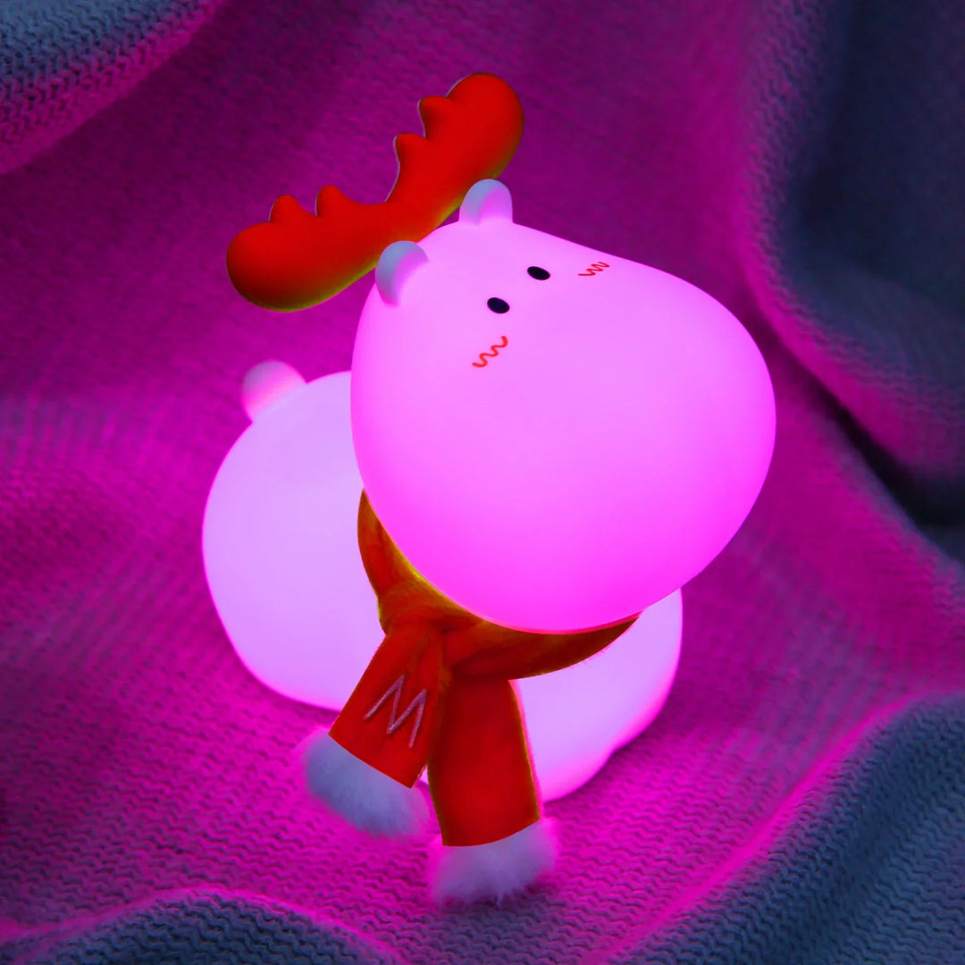Magisk LED Reinsdyr Nattlys - GlowDeer | Skanto