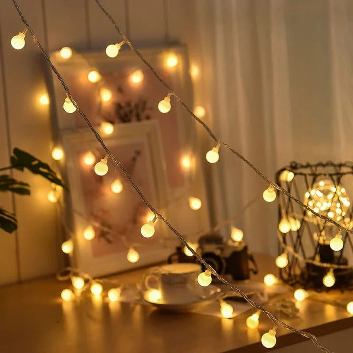 Skanto | Solcelledrevne eventyrlys for utendørs bruk