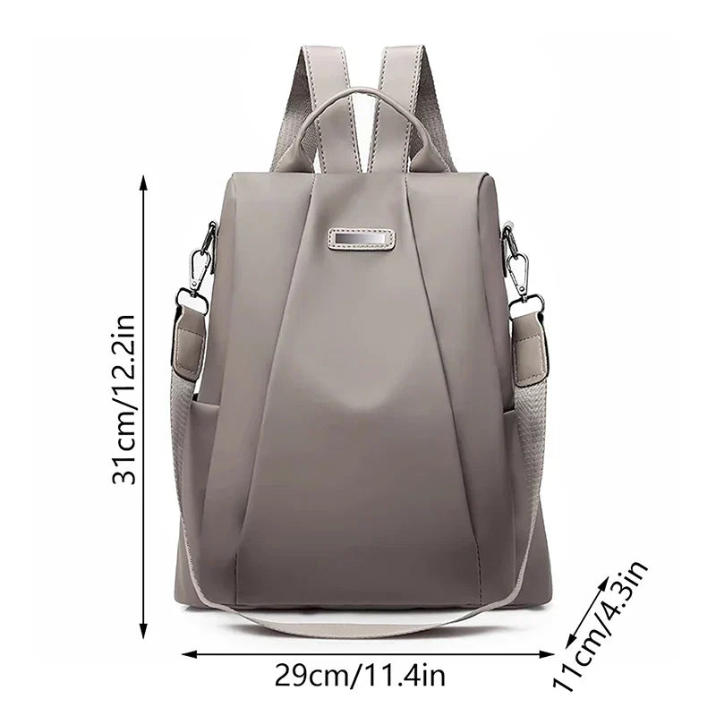SafeStyle Ryggsekk – Stilfull Ant tyveri Bag for Kvinner Skanto