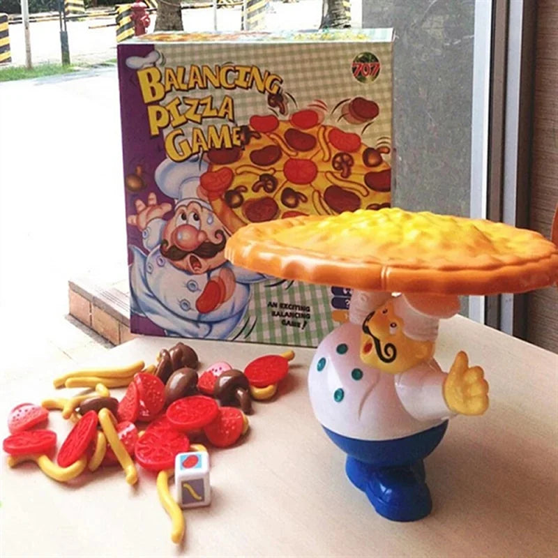 Skanto | Balanserende Pizzaspill – Morsomt Ferdighetsspill for Barn og Familie