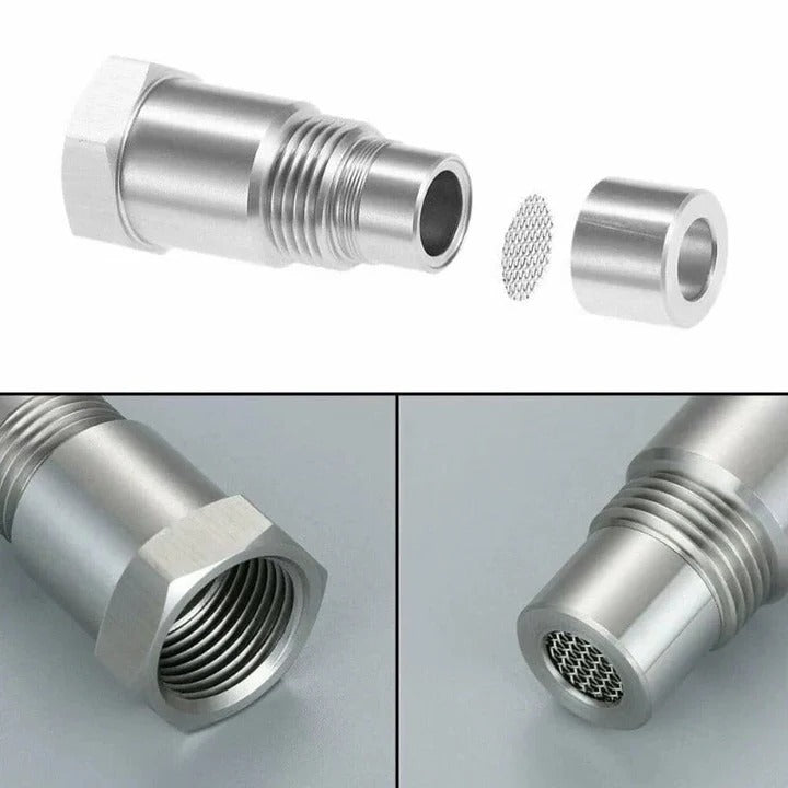 Skanto | Car O2 Sensor Adapter CEL, Fiks Sjekk Motorlys M18*1.5