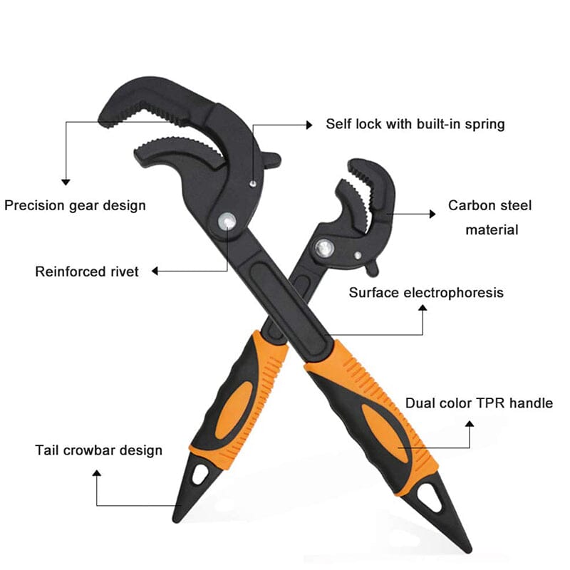 Universal Pipe Wrench | Skanto