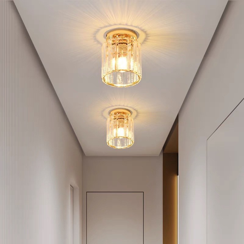 Skanto | Taklampe Krystall Flush Mount Moderne Armatur