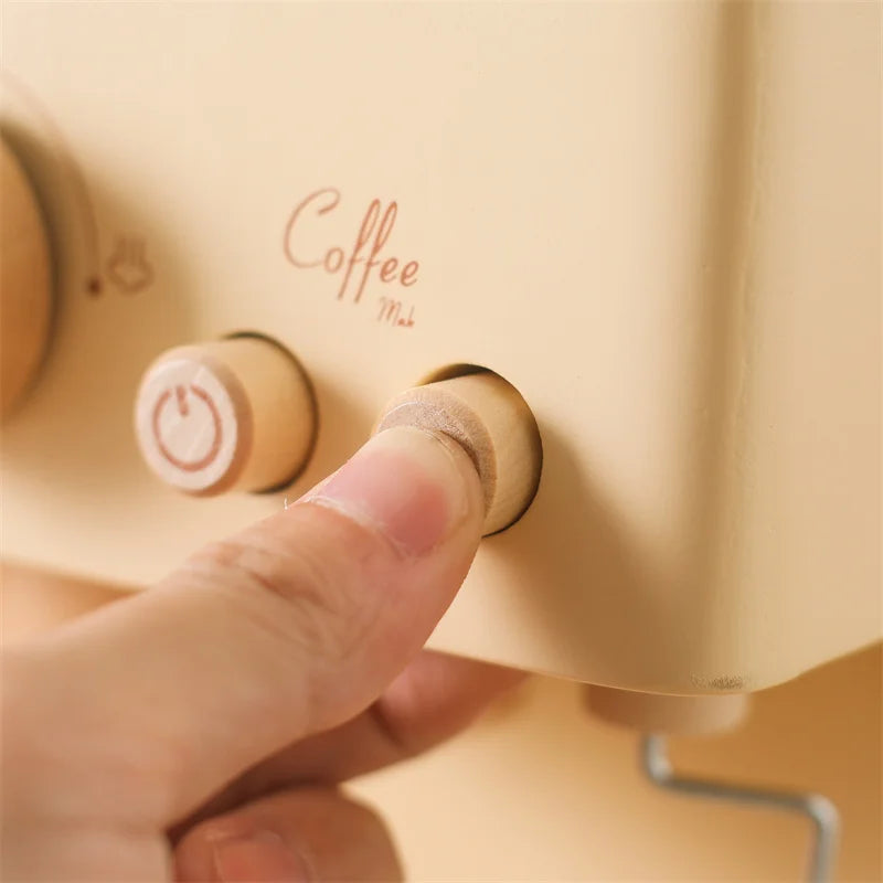 Skanto | Future Barista – Espressomaskin sett laget av tre for barn