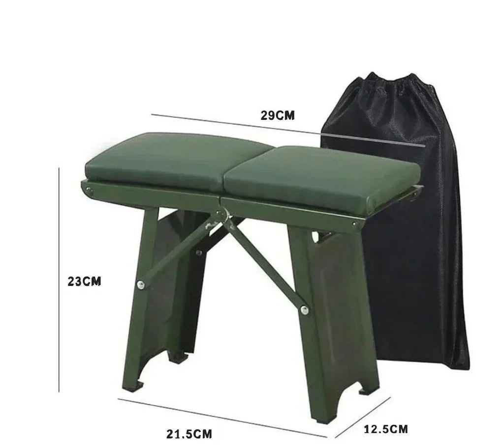 Skanto | FlexSeat - Lettvekts Sammenleggbart Stol, Perfekt for Camping, Reiser og Utendørs Eventyr