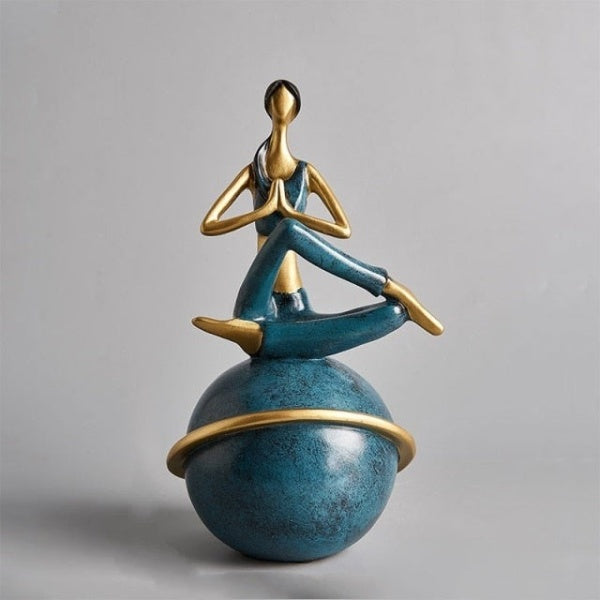 Skanto | Yoga Dame Figurine Skulptur