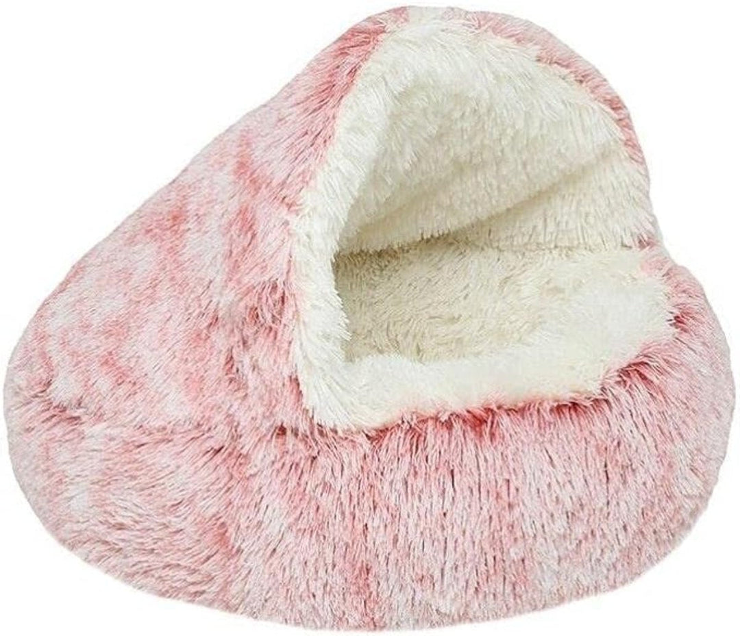 Skanto | Cozy Cave Pet Bed | Beroligende og Komfortabel Hundeseng for Dyp Avslapning