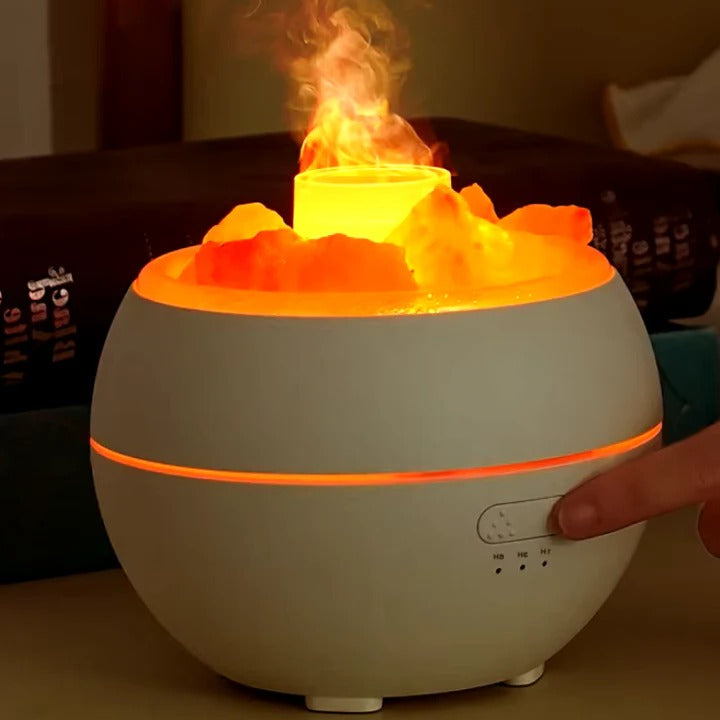 Skanto | 3 i 1 Saltlampe Aromaterapi Diffuser