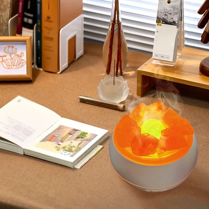 Skanto | 3 i 1 Saltlampe Aromaterapi Diffuser