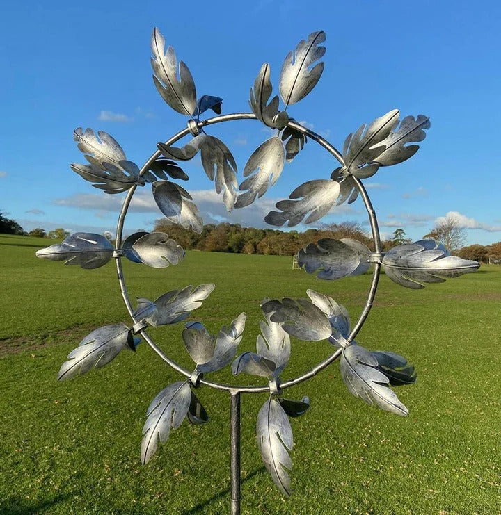 Skanto | Kinetic metall vindmølle spinner for hagen
