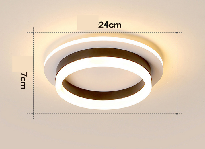 Skanto | Moderne gull LED taklamper