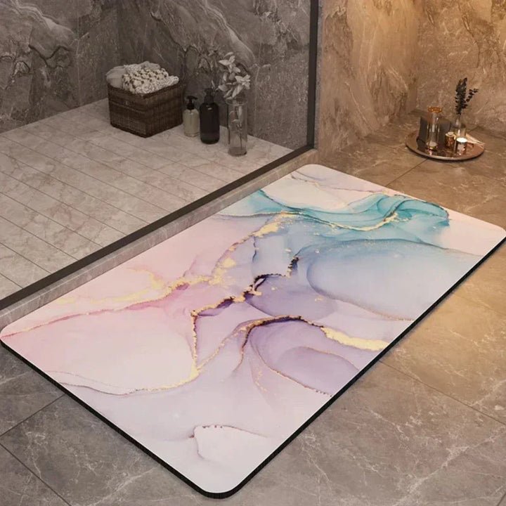 Rutschfeste, schnelltrocknende Badematte – Ultra saugfähiges Design