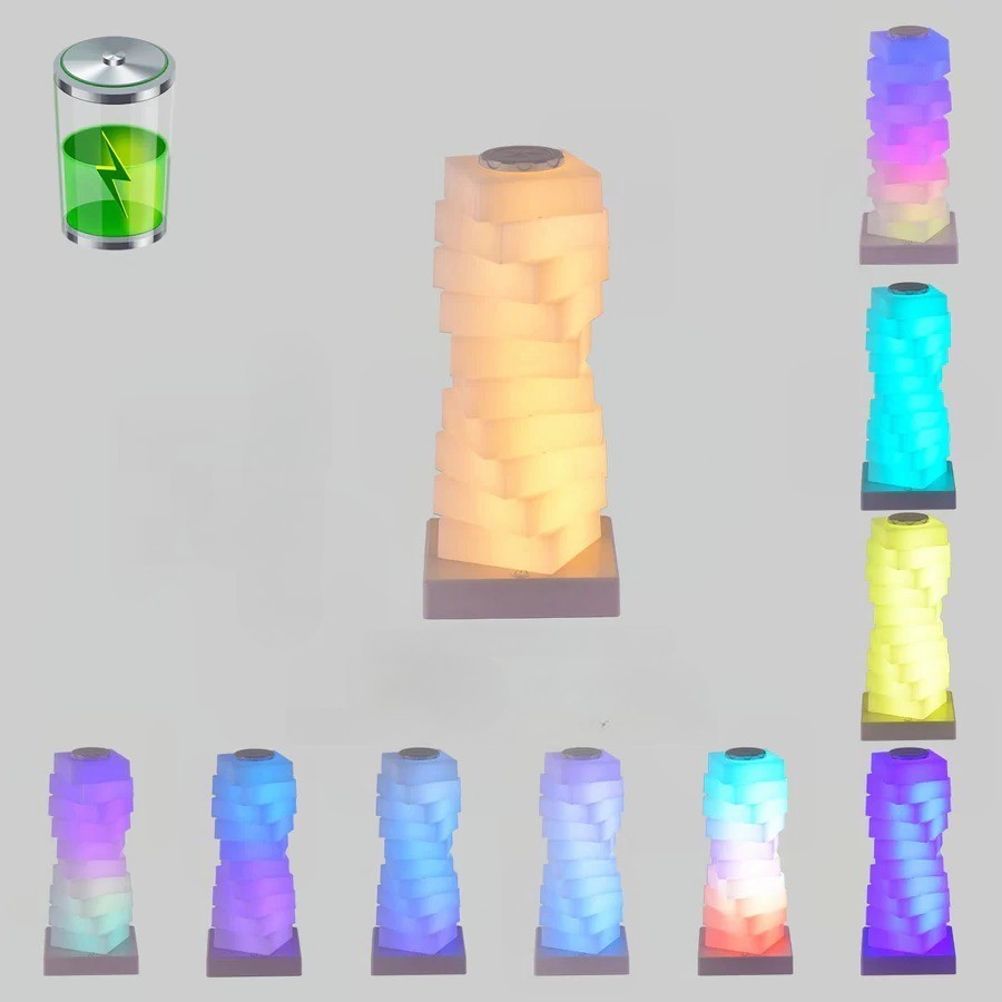 Skanto | RGB LED Nattbordlampe med Berøringskontroll