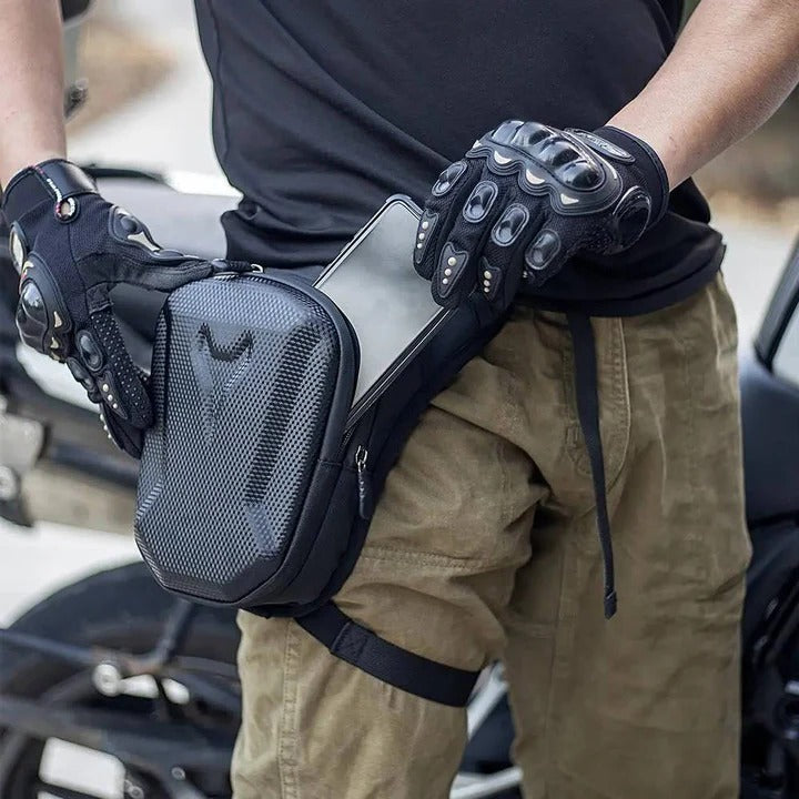 Skanto | Vanntett Motorsykkel Beinpose med Justerbare Stropper