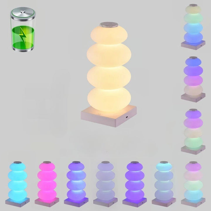 Skanto | RGB LED Nattbordlampe med Berøringskontroll