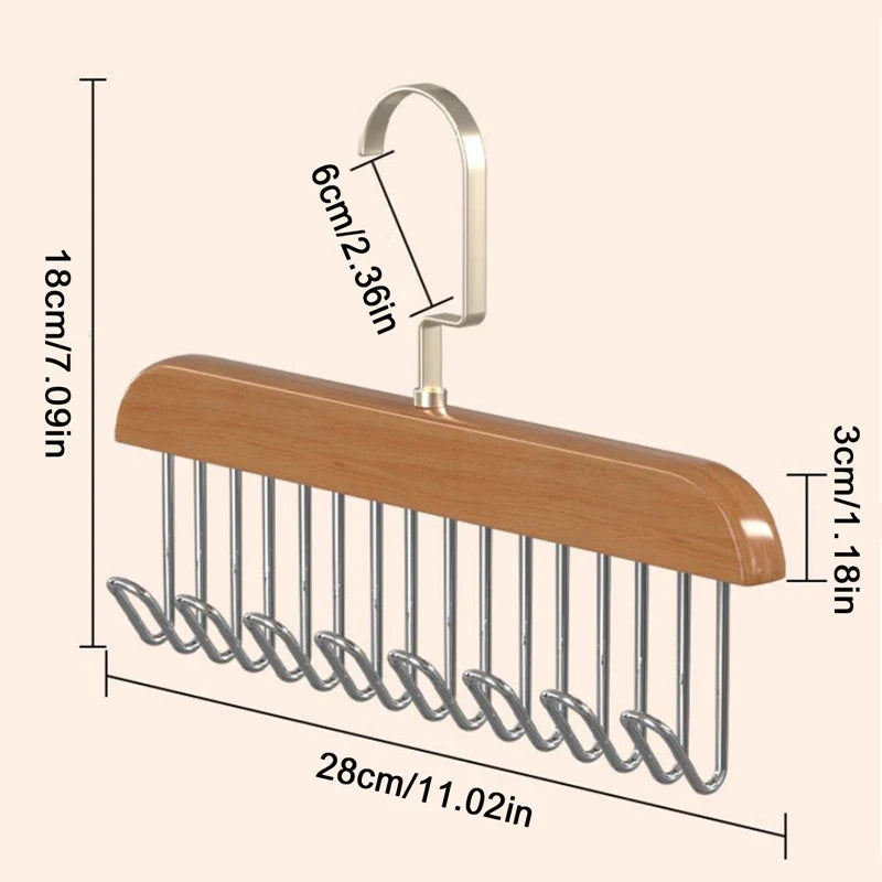 Skanto | Solid Wood Hanger Organizer