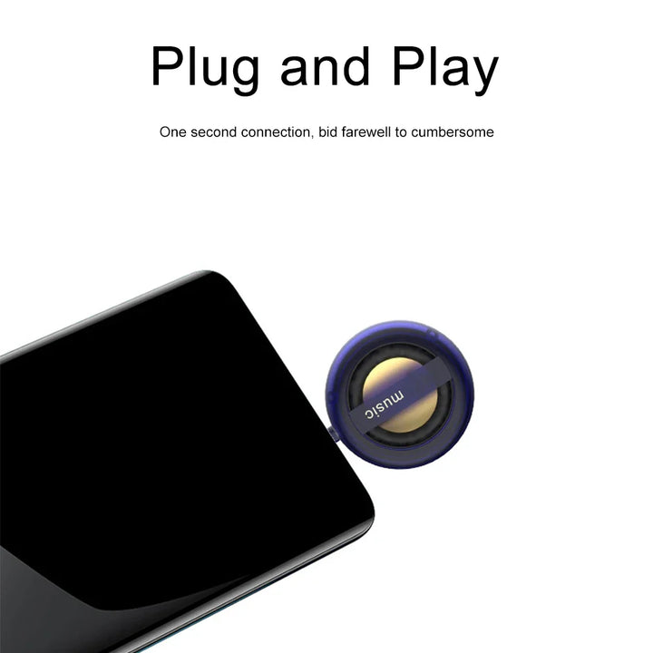 Skanto | Mini Plug-In Telefon Høyttaler