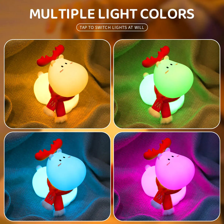 Magisk LED Reinsdyr Nattlys - GlowDeer | Skanto