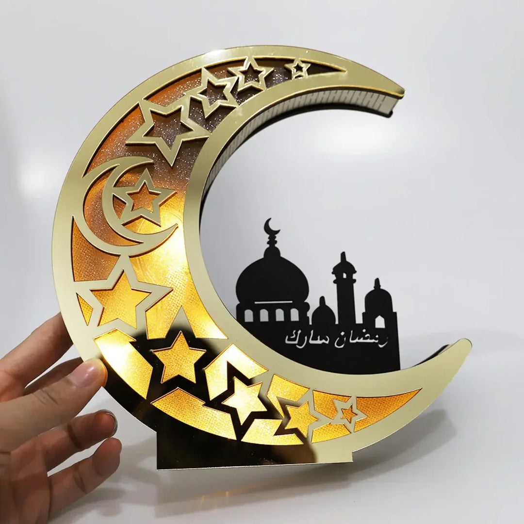 Moderne Moon LED-belysning for hjem Skanto