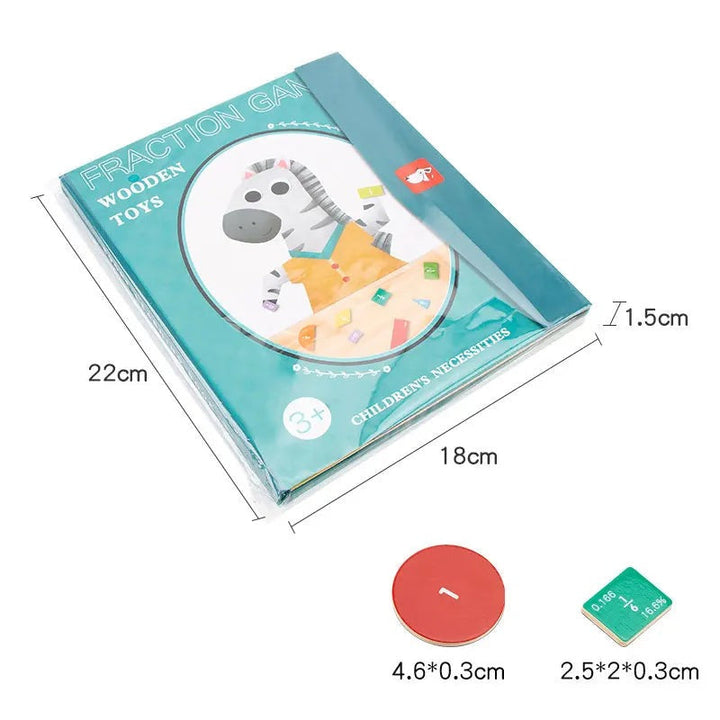FractionFun Kit – Lekende matematikk for barn Skanto