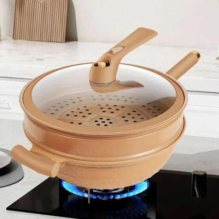 Skanto | VEGA - UltraSmart Wok Pro med Dampkurv