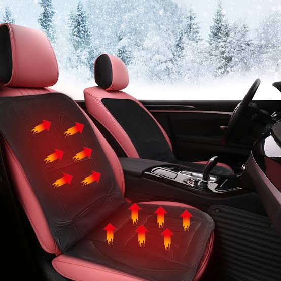 Skanto | HeatRide Varmetseteppe for Bilsete – 12V Minneskumsete- og Ryggvarmer