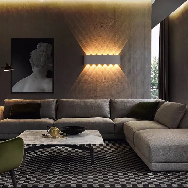 Skanto | Vegglampe Moderne Hvit LED Vanntett Lampe