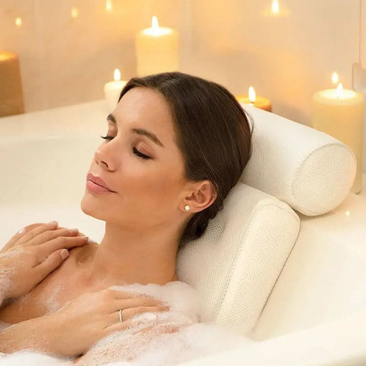 Skanto | RELAXURA – Bad hodepute laget av 4D mesh, ergonomisk og rutsjfritt