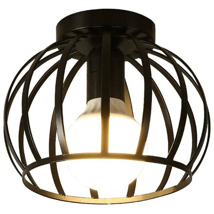 Skanto | Industriell Taklampe Svart