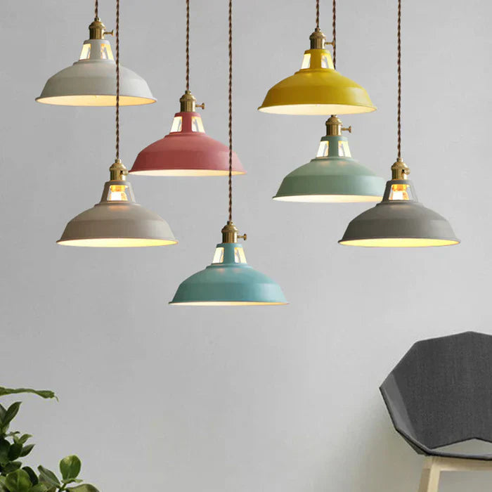 Skanto | Industriell Retro Pendellampe - IronGlow
