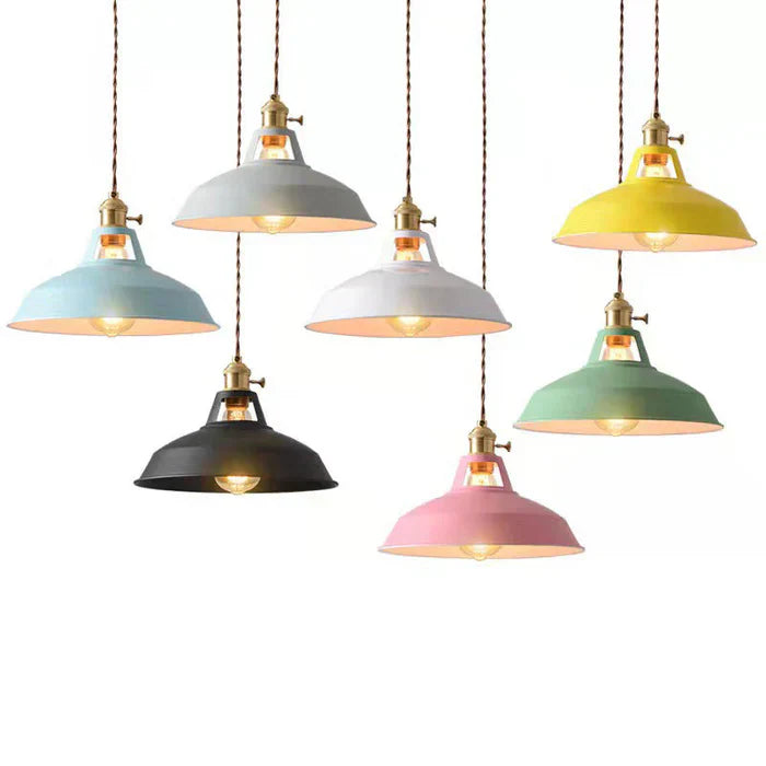 Skanto | Industriell Retro Pendellampe - IronGlow