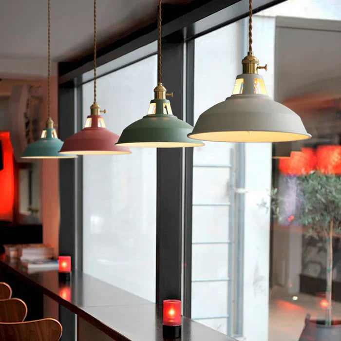Skanto | Industriell Retro Pendellampe - IronGlow