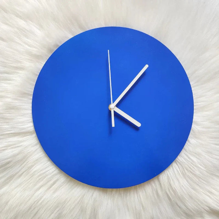 Skanto | Lite Blå Geometrisk Veggur