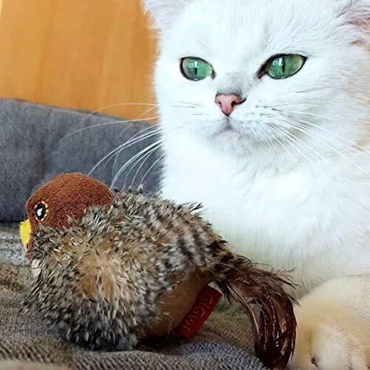 Interaktiv kattleketøy - ChirpBird Skanto