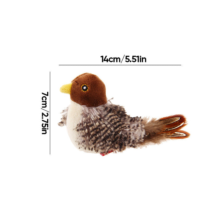 Interaktiv kattleketøy - ChirpBird Skanto