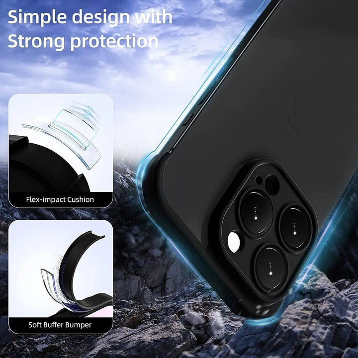 Skanto | ArmorEdge Max – Robust iPhone Beskyttelsesdeksel med hevede kanter