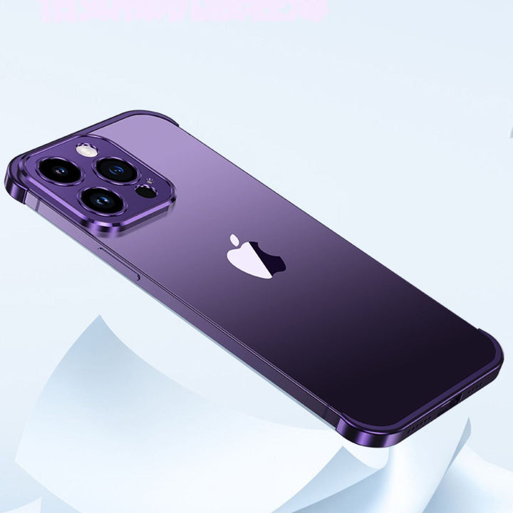Ultra-Tynn Metall Telefonveske | Slank og Stødig | Støtsikker Beskyttelse for iPhone og Android | Skanto